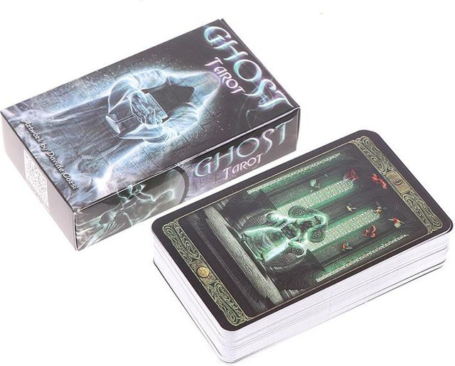 Keepi Ghost Tarot Karten, Partyspiel, Grau - Bild 1