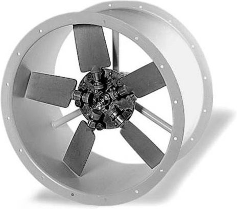 Helios Rohr-Einschublüfter 382 in Grau und Stahl mit 400V und 12250 m³/h - Bild 1