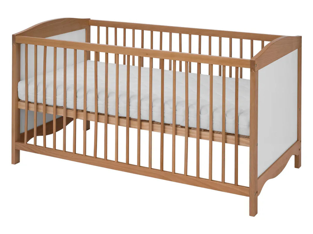 LIVARNO HOME Babybett aus Massivholz in Braun, B/T: 140 x 70 cm - Bild 3