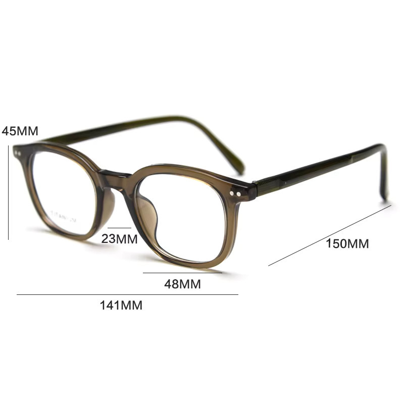 Gatenac Lesebrille, Vollrand, braun, Männer - Bild 3