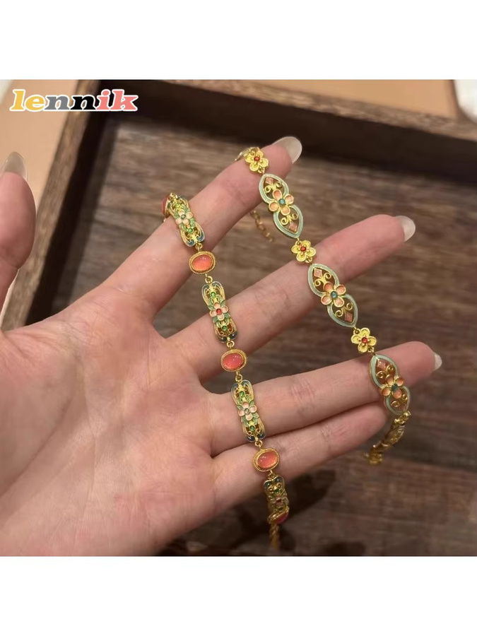 LENNIK Armband, Pfirsichblüten, Damen - Bild 3