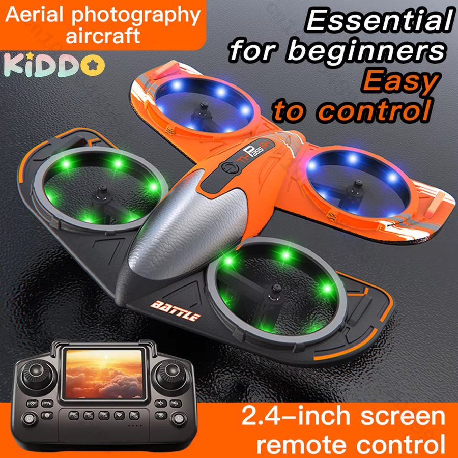 CONUSEA Q1 RC Drone Quadcopter, mit Bildschirm und Fernbedienung, HD 480P Fotografie, Höhe Fixierung - Bild 2
