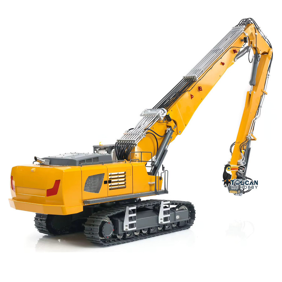 TOUCAN RC HOBBY Hydraulische Abbruchmaschine, ferngesteuertes Baggermodell, Metall, 1:14 - Bild 2