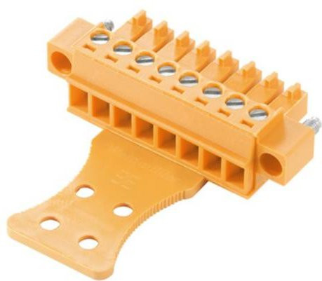 Weidmüller Buchsengehäuse-Kabel BC/SC in Orange, 15 Polzahl, Rastermaß: 3.81 mm, 50 Stück - Bild 1