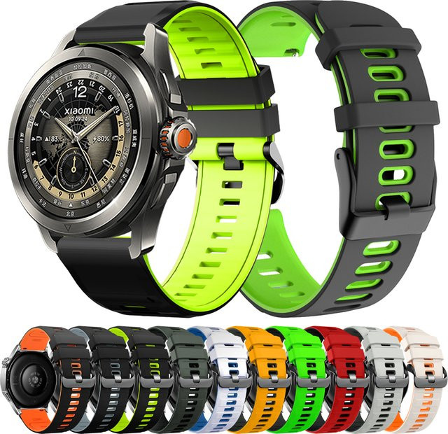 Xiaomi Uhrenarmband Silikon, Multicolor, Unisex - Bild 1