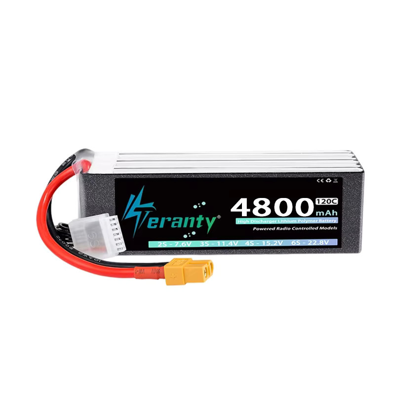 TERANTY 6S 4800mAh Lipo-Akku, 22,8V 120C/240C, mit XT60 XT90 Stecker - Bild 7