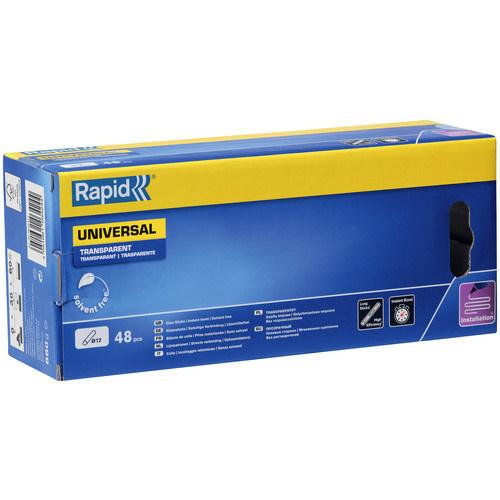 Rapid Universal Klebesticks transparent, Durchmesser: 12 mm, Länge: 190 mm, 48 Stück - Bild 2
