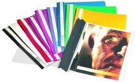 DURABLE Sichthefter A4+ Displaybuch in Rot und Multicolour, 50 Stück - Bild 1