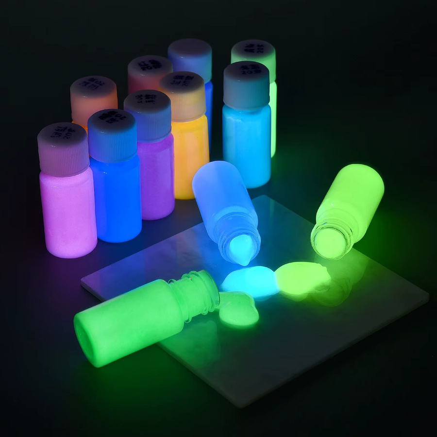 Langlebige fluoreszierende Acrylfarben für Kunstwerke und Partyzubehör, 30 g - Bild 2