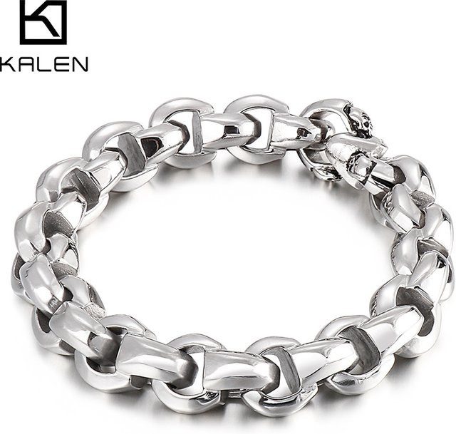 Kalen Mode Armband, Edelstahl, Herren - Bild 1