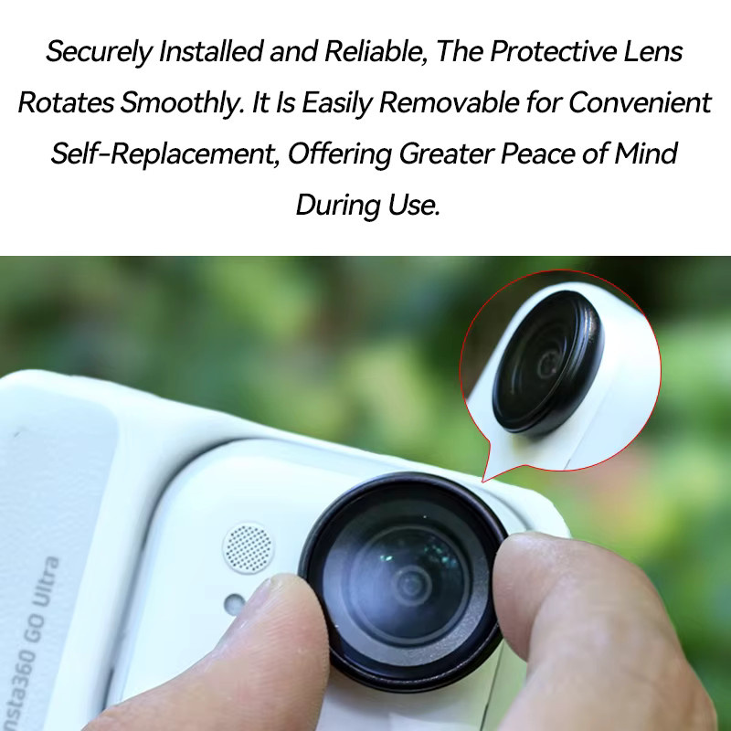 Insta360 Objektivschutz aus Glas für Insta360 GO Ultra - Bild 2