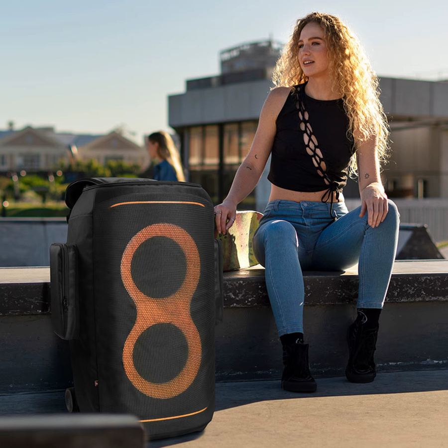 Alloet Staubschutzhülle für JBL PartyBox 520, wasserdichte Netz-Schutzhülle in Schwarz - Bild 4