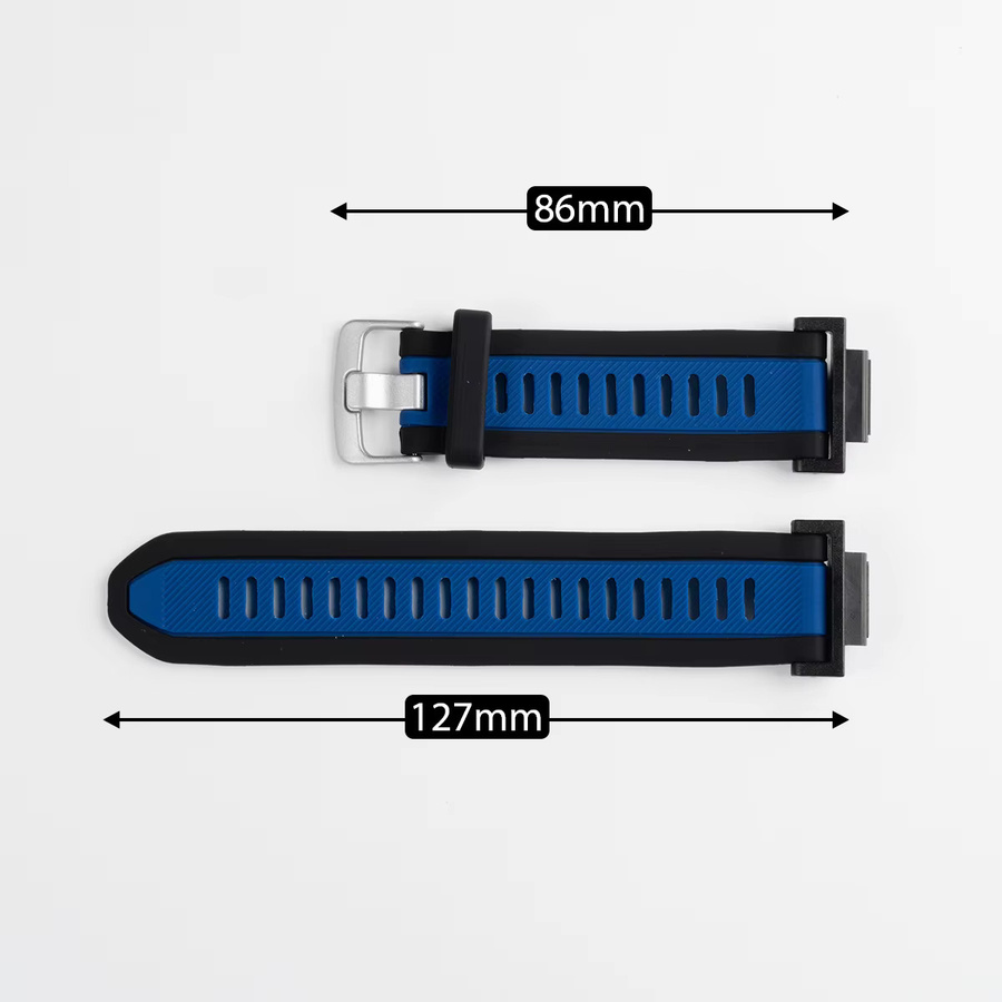CHIICSMART Uhrenarmband Silikon, Bicolor, Unisex - Bild 3