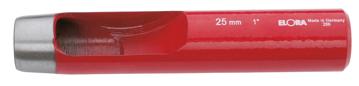 Elora Rundlocheisen rot Durchmesser: 23 mm - Bild 1