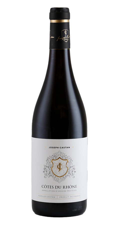 Joseph Castan Côtes du Rhône, Syrah / Shiraz, trocken, Rotwein, 2023, 0,75 l - Bild 2