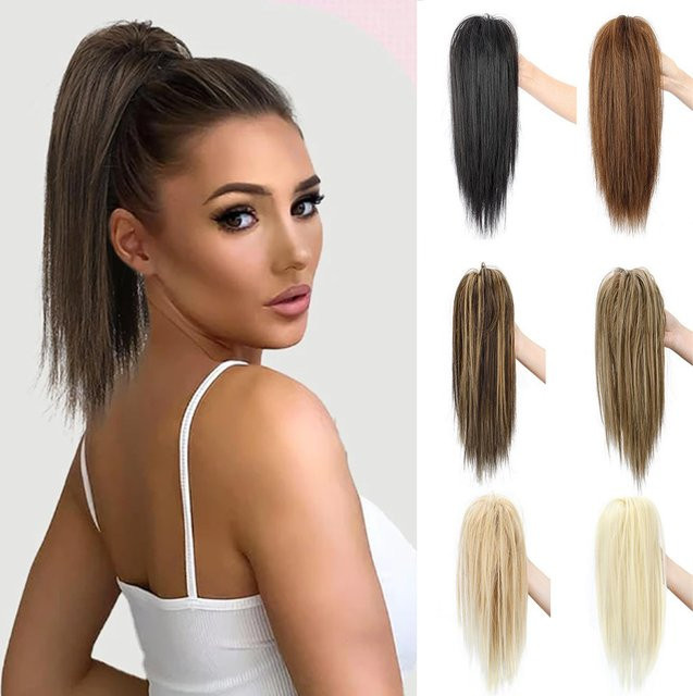H&STAR Haarverlängerung Clip-in Pferdeschwanz, synthetisch, Damen - Bild 1