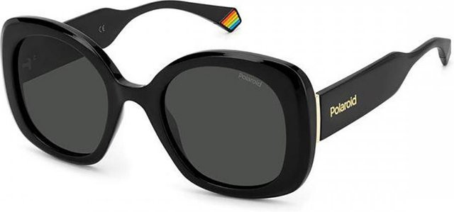 Polaroid PLD 6190 S Sonnenbrille, Damen, Vollrand, Square, Black, Kunststoff - Bild 1