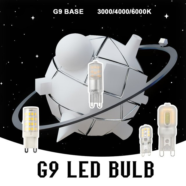 10er Set LED-Birnen G9, 3 W, warmweißes Licht, flimmerfrei, Ersatz für 20 W bis 50 W Halogenlampen, ideal für Kristalllampen - Bild 1