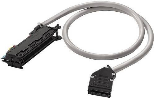 Weidmüller PAC-S1500-HE20-V1-2M5 SPS-Verbindungsleitung, grau - Bild 1