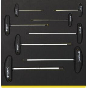 Stahlwille Winkelschraubendreher i.TCS Nr.TCS 10768/8 2/3-Teilung 8-teiliges Set in Schwarz - Bild 1