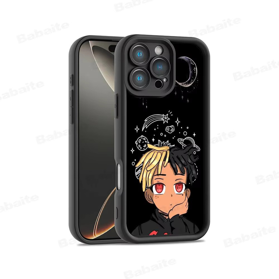 Singer J-Juice WRLD Stoßfeste Candy-Rückabdeckung für iPhone 11 bis iPhone 17 Pro Max in Multicolour - Bild 7