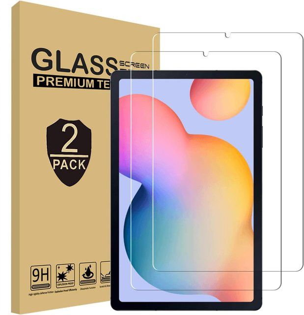 2 Stück Samsung Galaxy Tab S6 Lite 10,4'' Displayschutz aus 9H gehärtetem Glas, transparent - Bild 1
