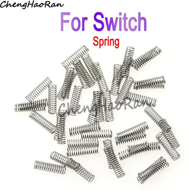 20 Stück Metall-Federn für Nintendo Switch Joy-Con Reparatur Set, Ersatz-Verriegelungsschnalle in Silber von ChengHaoRan - Bild 1