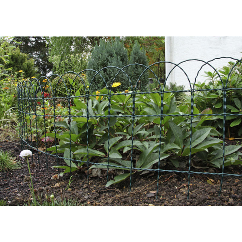 FLORAWORLD Ziergeflecht aus Stahl in Grün, H: 120 cm, L: 2500 cm - Bild 2