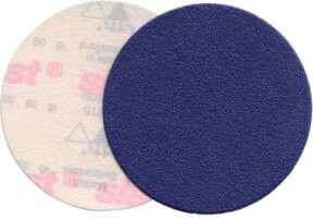 Bosch Siatop Klettschleifscheibe Zirkonkorund für Metall und Lack, Durchmesser: 125 mm, Körnung: K 40, Blau - Bild 1