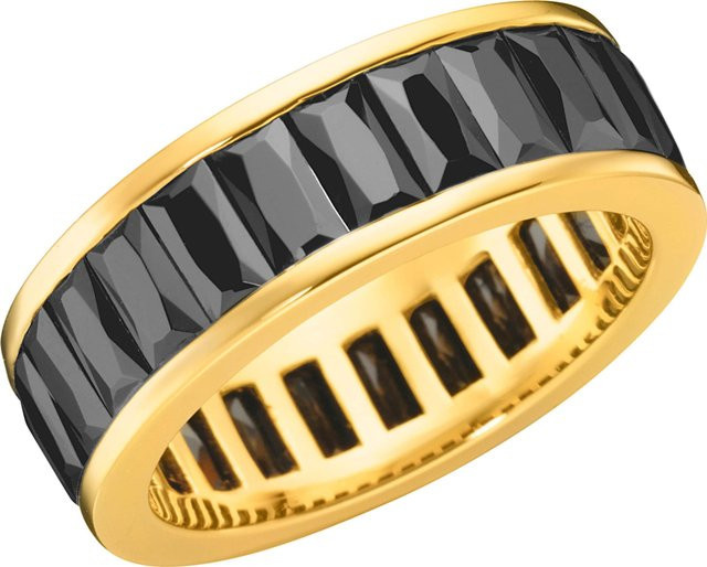 Giorgio Martello Milano Ring, 925 Silber, Zirkonia, Kristall, Unisex - Bild 1