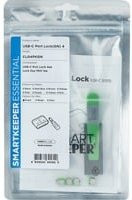 Smartkeeper USB-C Schnittstellenblockierung CL04PKGN mit Schlüssel in Grün - Bild 1