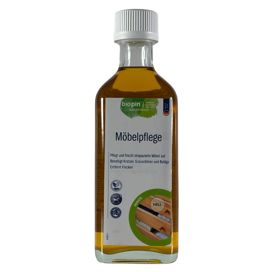 Biopin Möbelpflege Hell Transparent 0,25 l - Bild 2