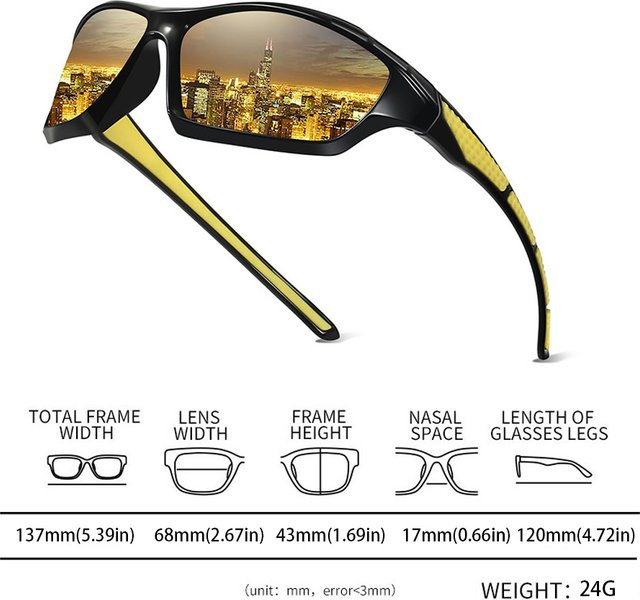 WSZ Sonnenbrille, Vollrand, Wrap, Kunststoff, Schwarz, Unisex - Bild 1