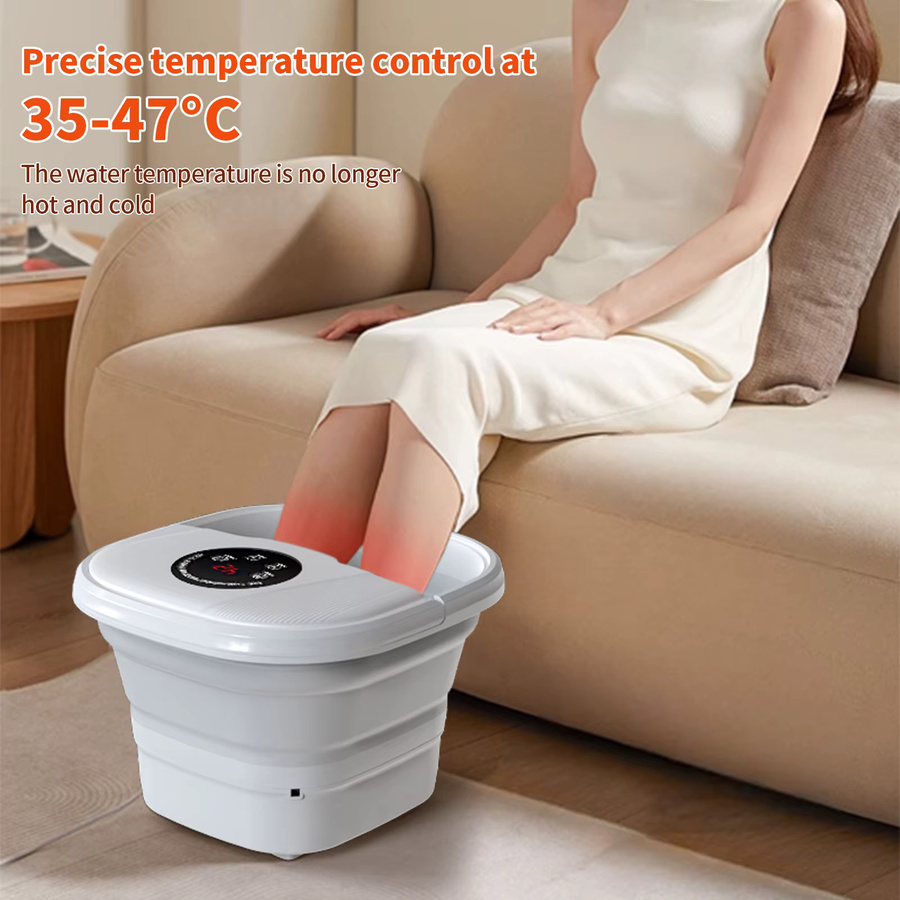 Ekmoey Fußmassagegerät, Elektrisch Beheizt, Weiß, Unisex - Bild 2