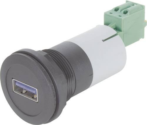 HARTING Ladegerät mit USB-A Anschluss in Schwarz - Bild 1