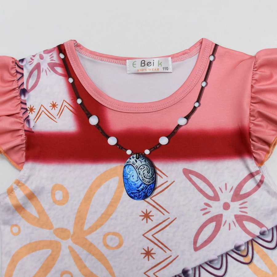 MESOQ Moana Prinzessinnenkleid, Rollenspiel, ab 2 Jahren - Bild 2