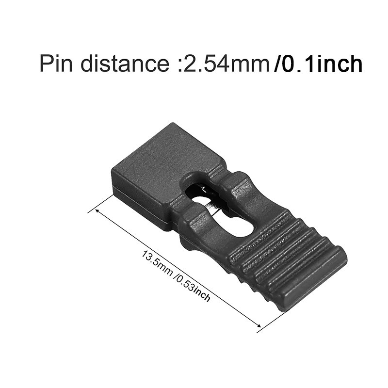 Jumper Cap Pin Header Connector Long Type für 2,54 mm Pitch in Schwarz - Bild 5