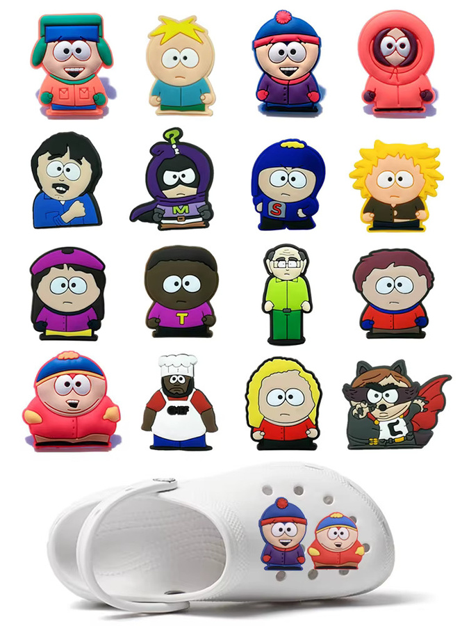 Cartoon-Schuh-Charms aus PVC, Kinder - Bild 4