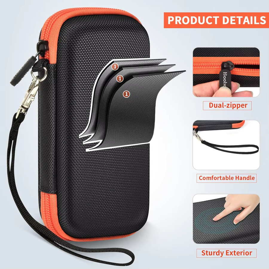 Schutzhülle für SIMO Solis Go 4G Mobile Hotspot WiFi Power Bank in Schwarz von paiyule - Bild 3
