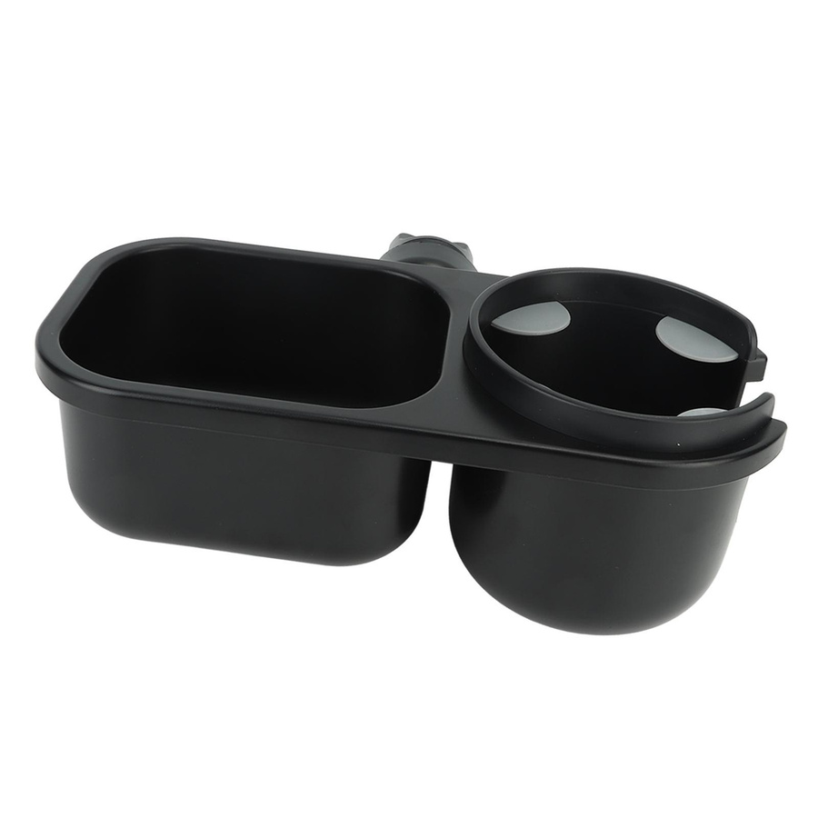 TOMTOP JMS 2 in 1 Kinderwagen Snackhalter und Snackfänger aus Silikon in Schwarz - Bild 3