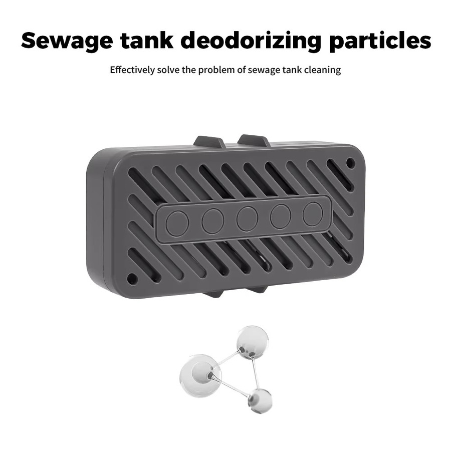 Dreame Silberionen-Modul zur Desodorierung für Abwassertanks, kompatibel mit L40 Ultra, X40 Ultra und X40 Pro, Weiß - Bild 2
