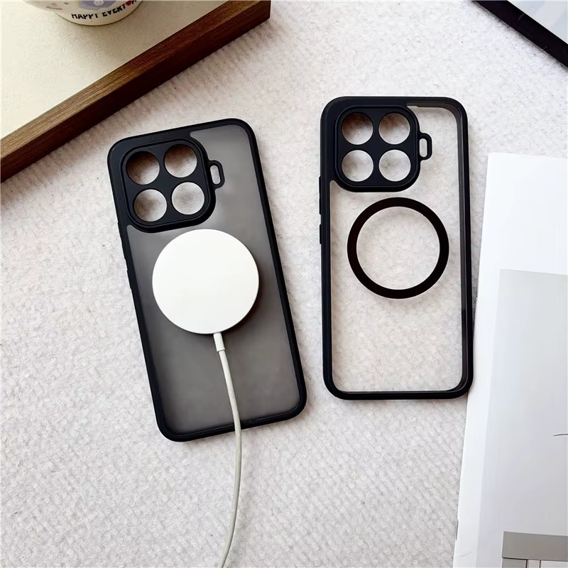 Transparente MagSafe Schutzhülle für Xiaomi 17T und 15T Pro aus hartem PC mit stoßfestem Bumper-Design - Bild 3