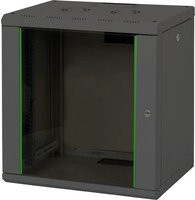 Digitus Wandschrank IT-Schrank Schwarz 12 HE 48,3 cm - Bild 1