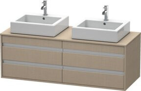 Duravit Waschtischunterschrank Ketho B/H/T: 140 x 49,6 x 55 cm - Bild 1