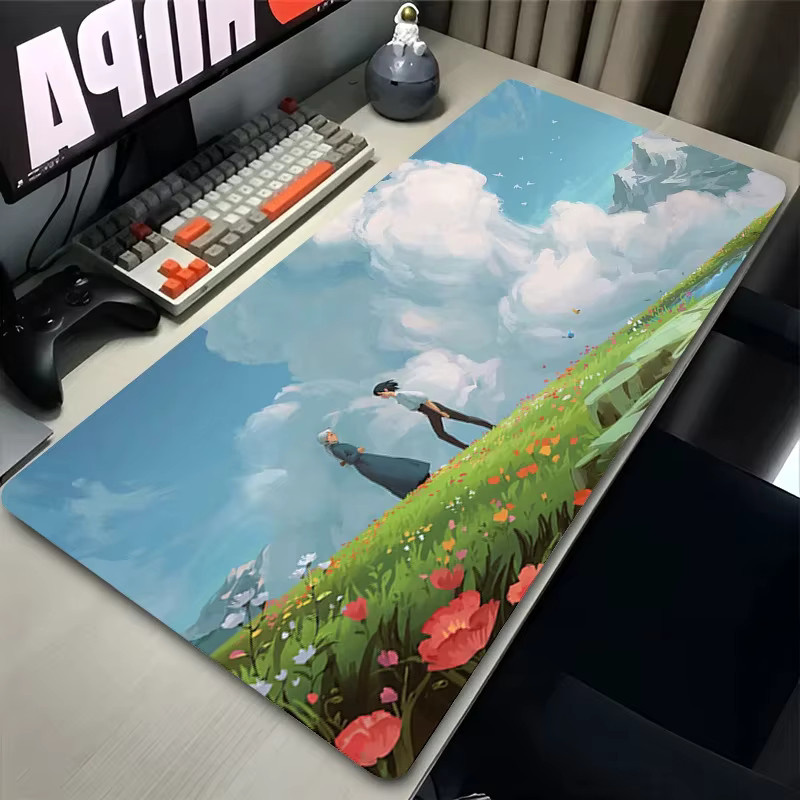 VIKAMA Anime-Mauspad mit niedlichem Cartoon-Design im japanischen Stil, mehrfarbig - Bild 1