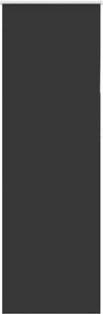 vidaXL Verdunkelungsrollo Schwarz aus Polyester, Breite: 70 cm, Höhe: 210 cm - Bild 1
