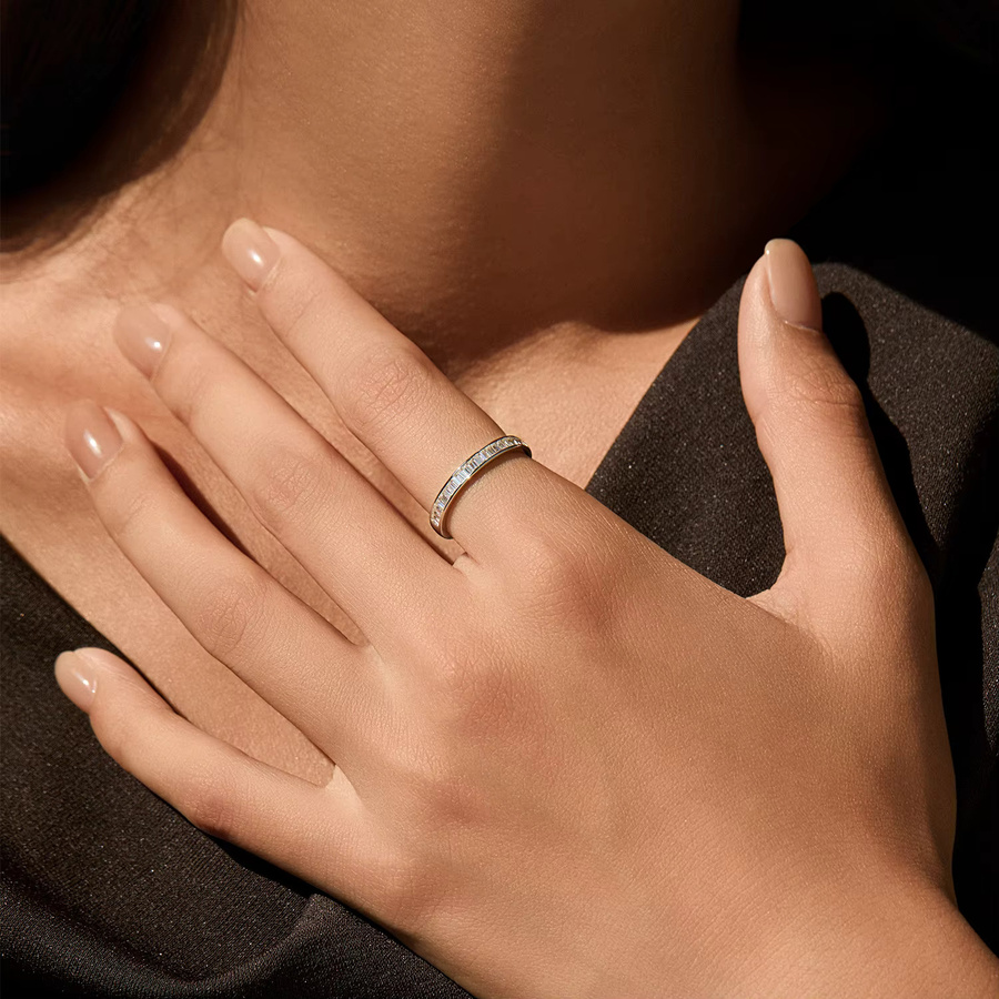 MODIAN Ringe, 925 Silber, Moissanit, Damen - Bild 2