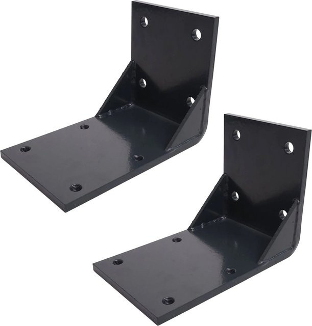 MCW 2er-Set Deckenadapter für Kassetten-Markise H122 H123 zur Deckenmontage in Anthrazit Matt - Bild 1
