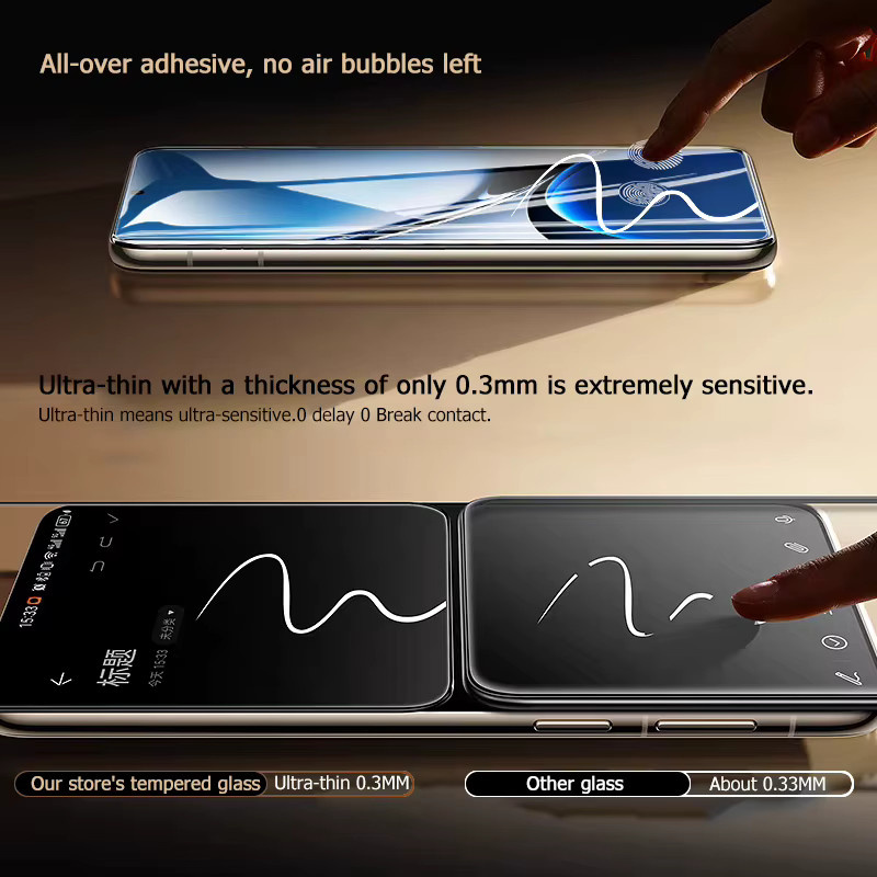 Xiaomi Gehärtetes Glas HD Screen Protector für Redmi Turbo 4 und diverse Modelle, Transparent - Bild 2