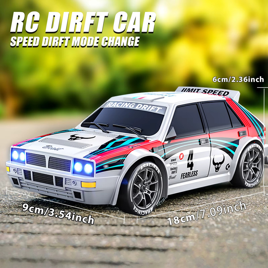 ZNLYRION RC Auto, 1:24 Maßstab, ferngesteuert, mit Lichtern - Bild 7